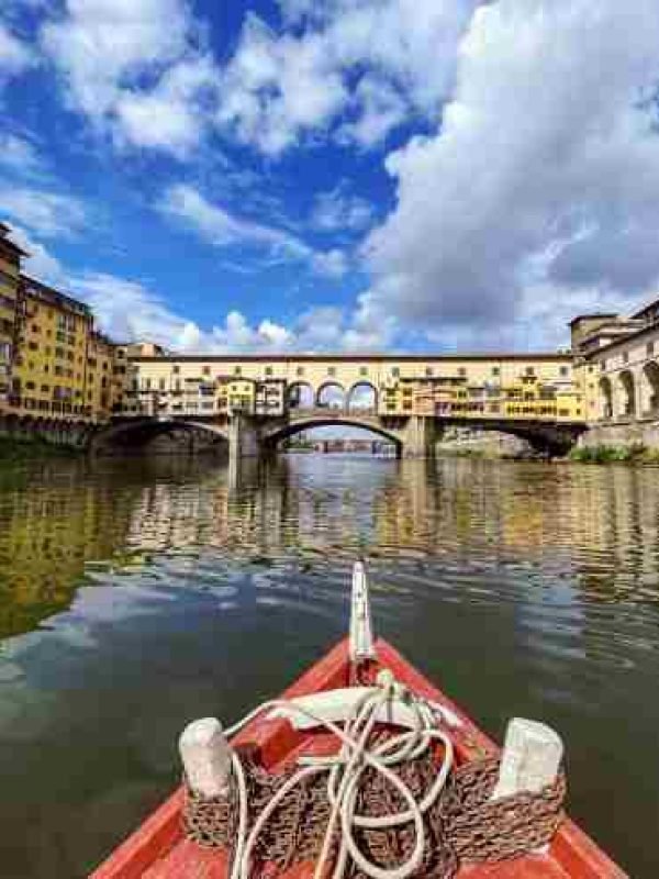 Boat ride on the Arno